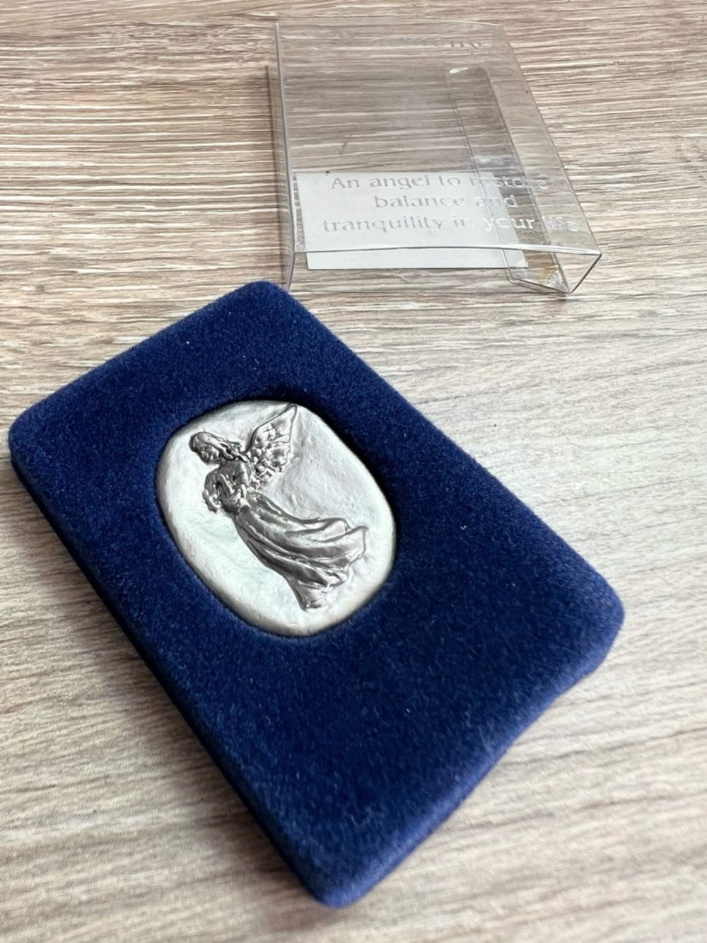 Harmony Angel Pocket Token Russ Berrie Keepsake Figurine Gift Spiritual